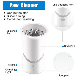 Electric Dog Paw Cleaner Cup