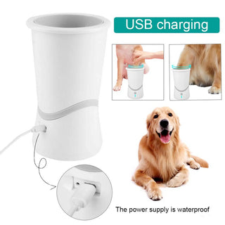 Electric Dog Paw Cleaner Cup