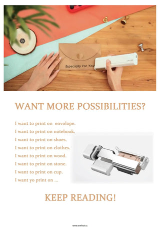 Handheld Inkjet Printpen for DIY Custom Printing