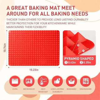 Non-Stick Silicone Baking Mat 15.23" x 10.74"