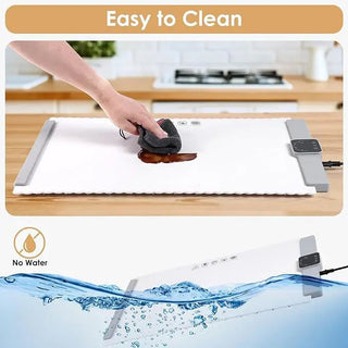 Portable Electric Warming Tray with Temperature Control