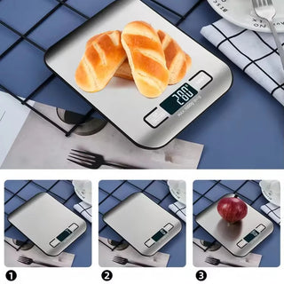 Digital Kitchen Scale with LED Display