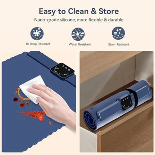 Portable Electric Warming Tray with Temperature Control