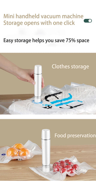 Mini Handheld USB Vacuum Sealer