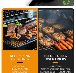 Reusable Non-Stick BBQ Grill Mat 24x16"