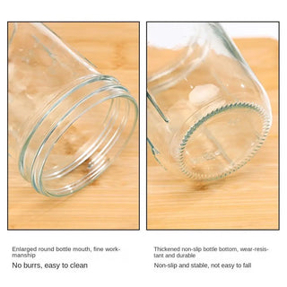 Portable Mason Jar Breakfast Cup with Spoon