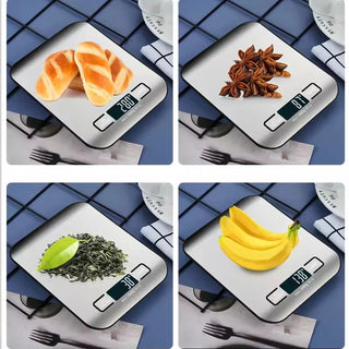 Digital Kitchen Scale with LED Display