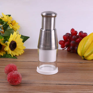 Slice, Dice, and Simplify: Stainless Steel Onion Chopper Revolutionizes Kitchen Prep!