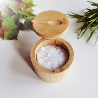 NatureNest Bamboo Spice Jar Set