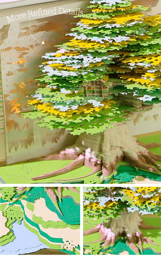 BlossomTime 3D Sakura Treehouse Calendar