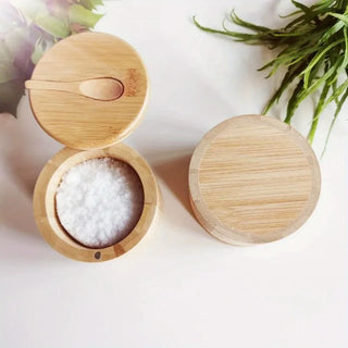 NatureNest Bamboo Spice Jar Set