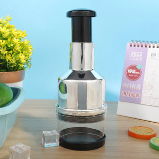 Slice, Dice, and Simplify: Stainless Steel Onion Chopper Revolutionizes Kitchen Prep!