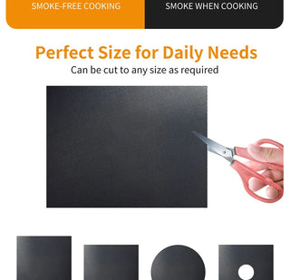 Reusable Non-Stick BBQ Grill Mat 24x16"