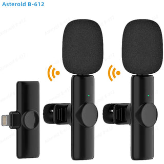 Wireless Lavalier Microphone with Noise Cancelling